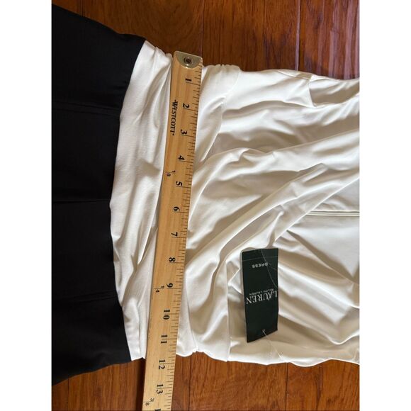 Lauren Ralph Lauren Wide Leg Jumpsuit Surplice Bodice SZ 4 NWT - Picture 9 of 16